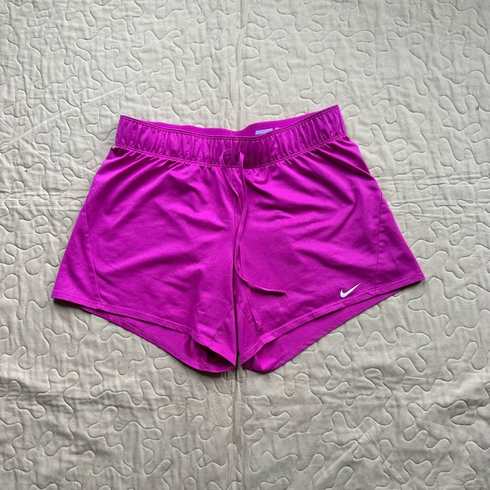 Nike Vibrant Pink Athletic Shorts